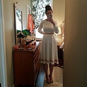 Vintage cream dress